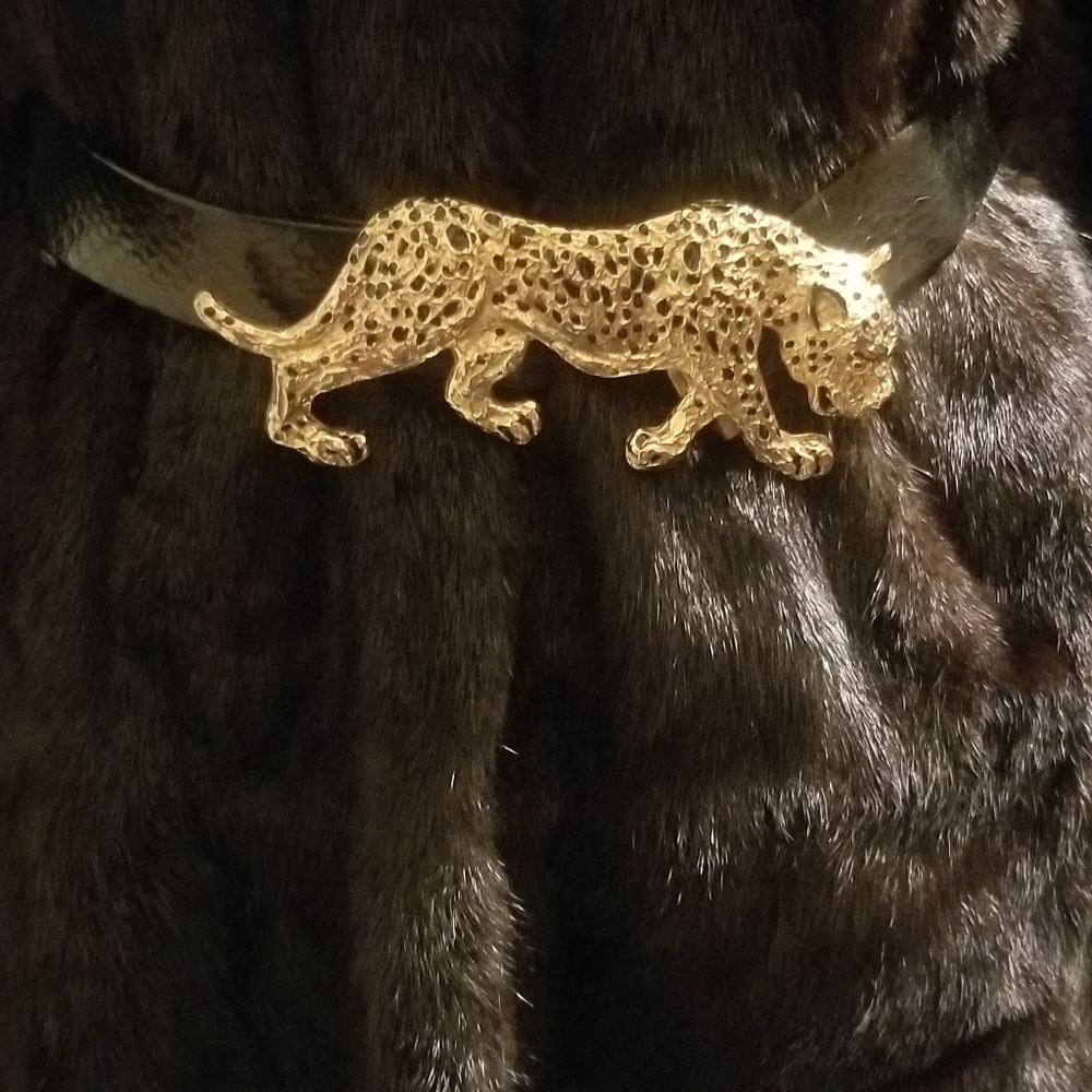 Mink Jacket/Belt Not Included - Picture 4 of 16